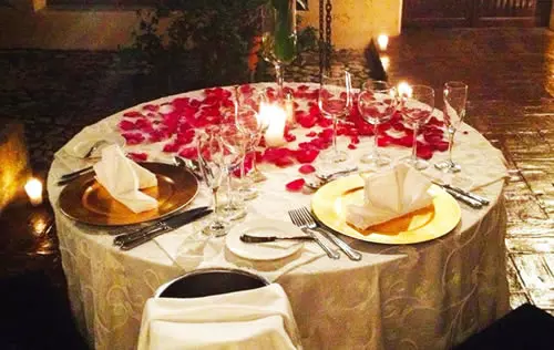 Cenas Románticas en Riofrío | livevalledelcauca.com