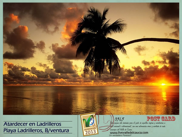 Atardecer en Ladrilleros, Buenaventura