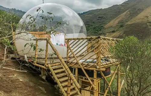 Glamping en Vijes | livevalledelcauca.com
